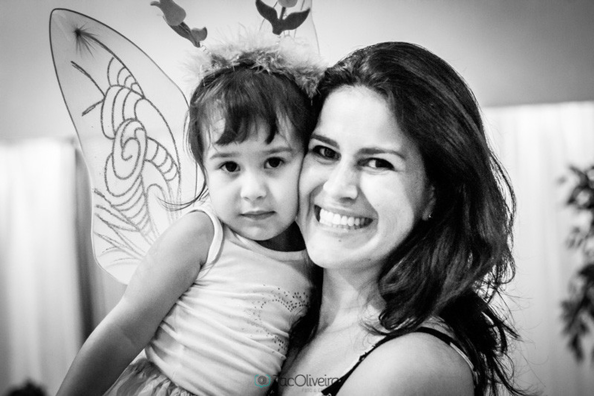 mãe e filha fantasia fada