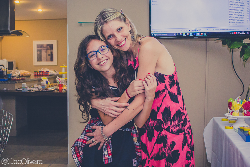 fotografia posada no aniversário do davi