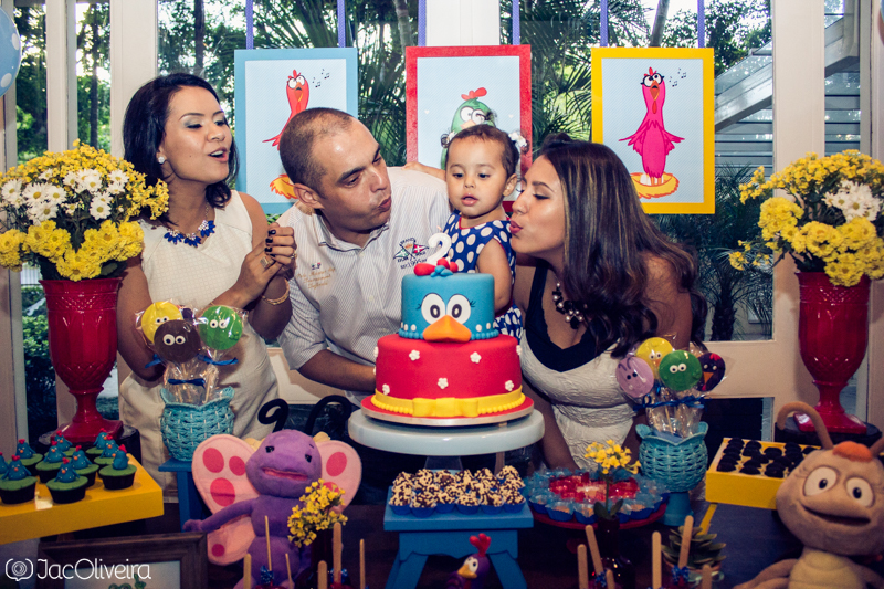 fotografia festa infantil em porto alegre no final da tarde