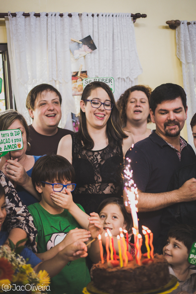 fotografia 15 anos em casa