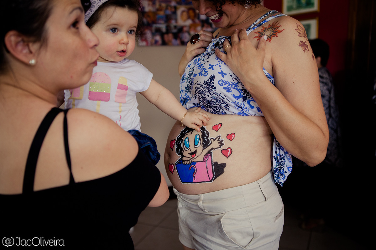 O chá de bebê da Ana Paula e seu pacotinho de amor