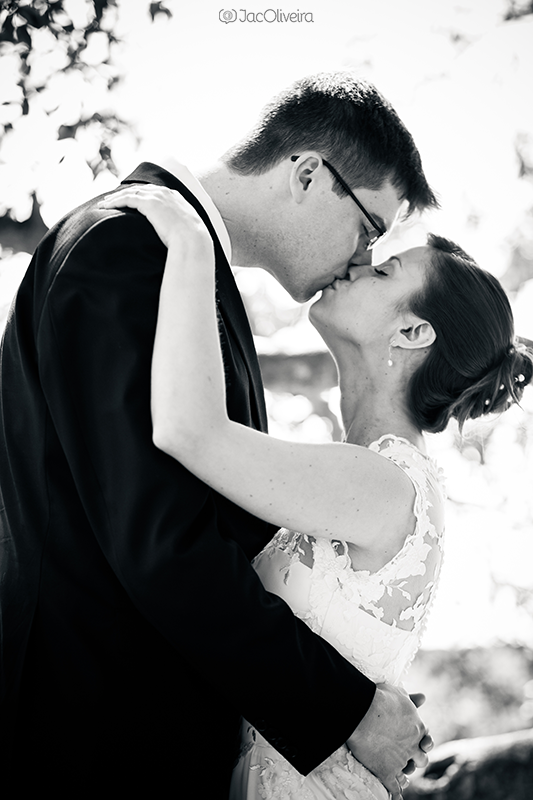 fotografo casamento porto alegre beijo no casamento diurno