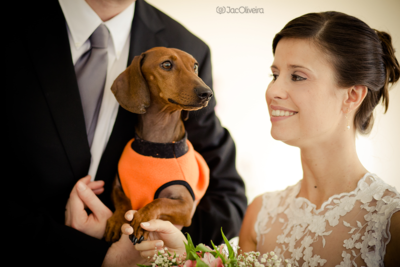 fotografo casamento porto alegre noivos e cão de estimação