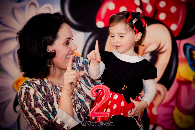 fotografia dos 2 anos da laura