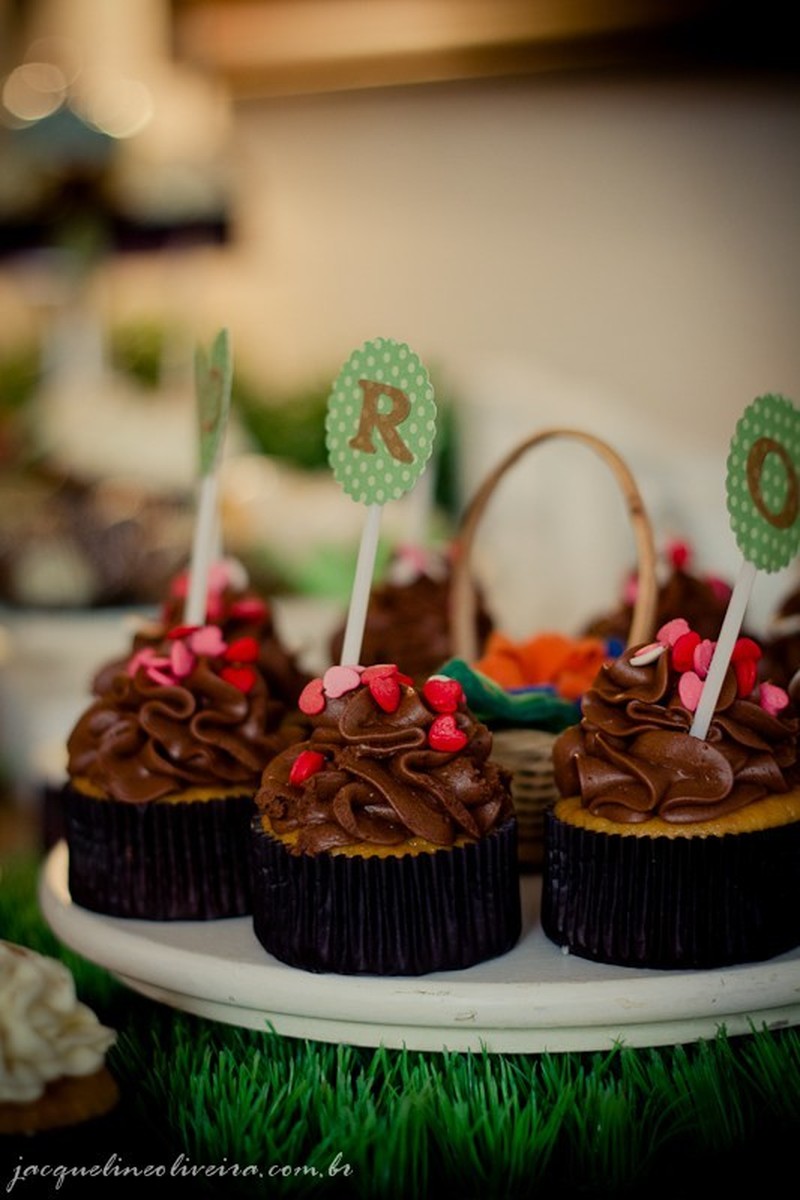 cupcake nome do bebe