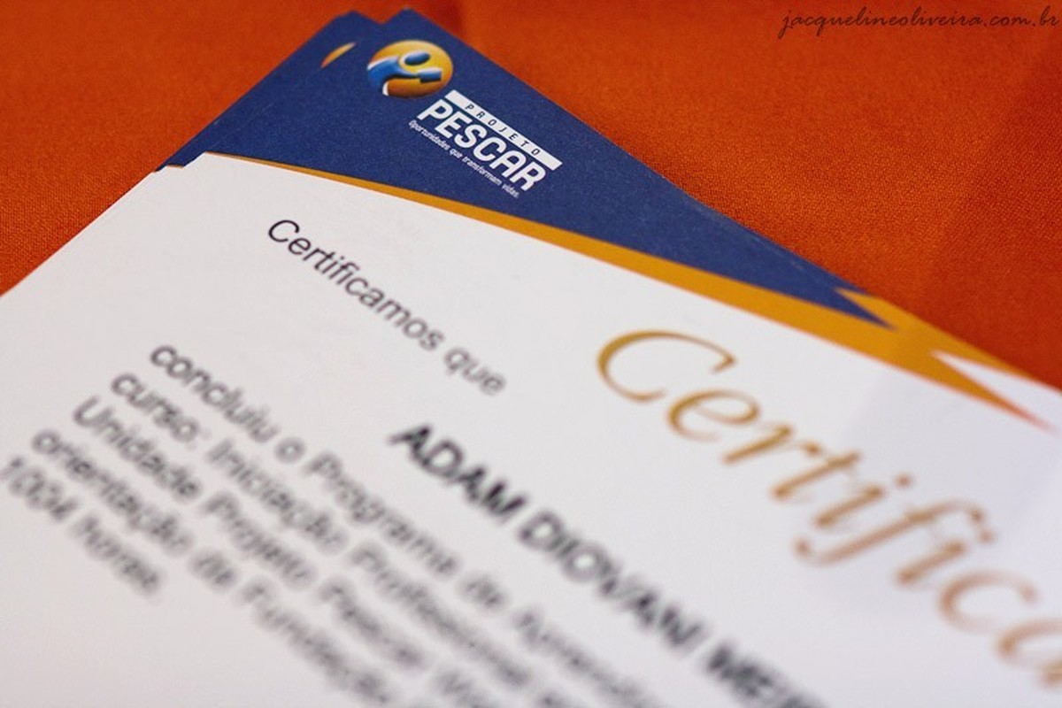 Formatura Projeto Pescar Walmart – turma 2010