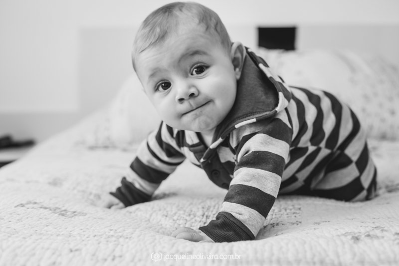 heitor ensaio 6 meses roupa listrada