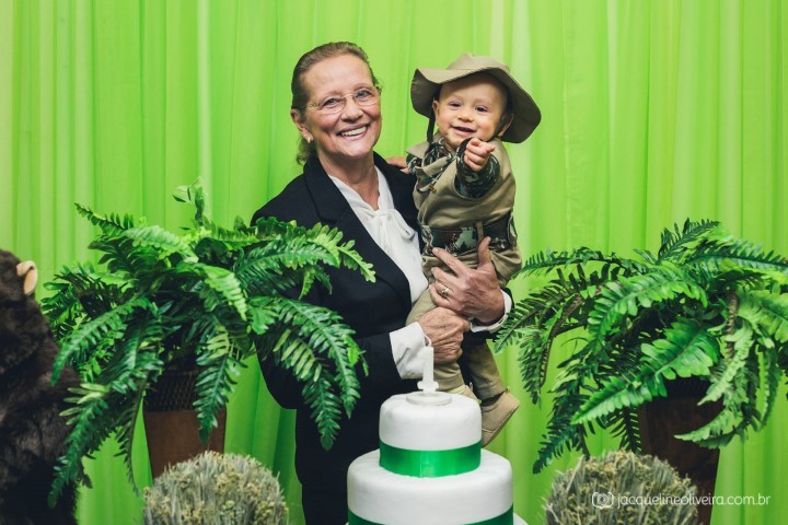 fotografia da vó com felipe safari