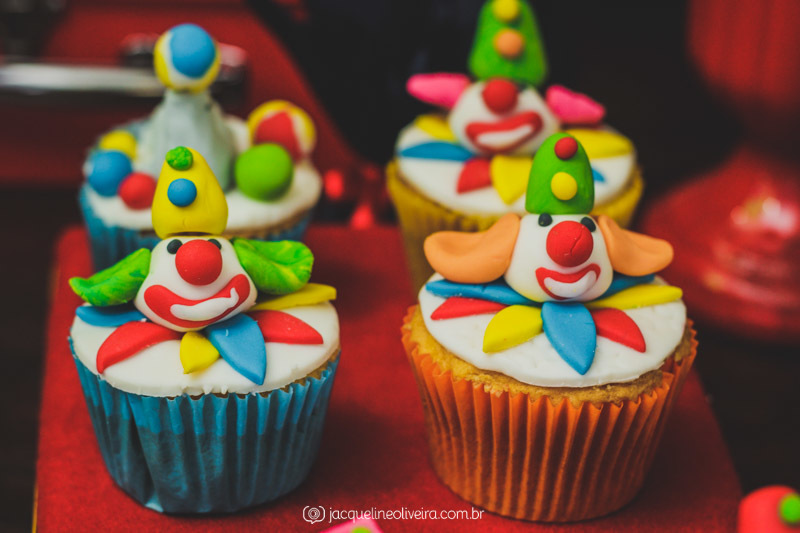 cupcake palhaço