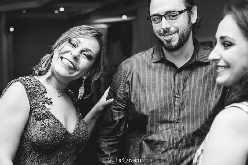 foto ao lado dos convidados