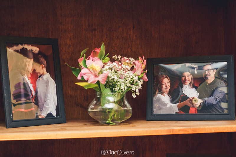 foto na decoração de formatura