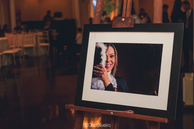 quadro assinatura de formatura