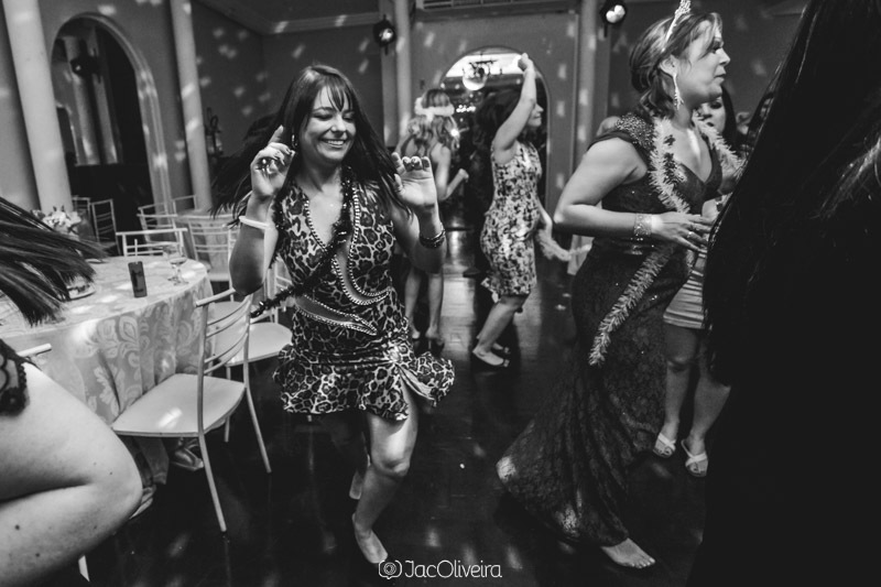 hora da balada na festa de formatura