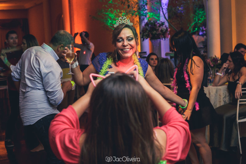 formanda sendo fotografada