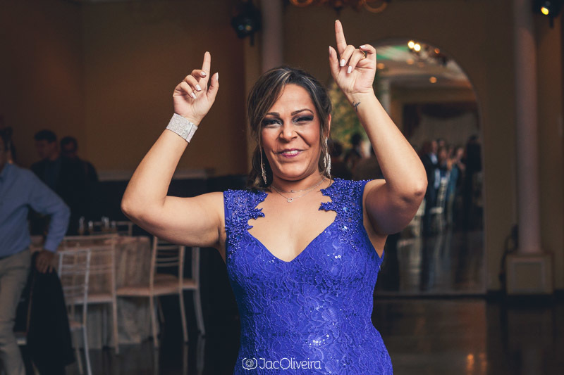 foto da formanda karen no salão