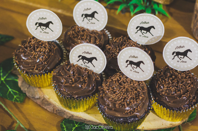 fotografia infantil cupcakes chocolate