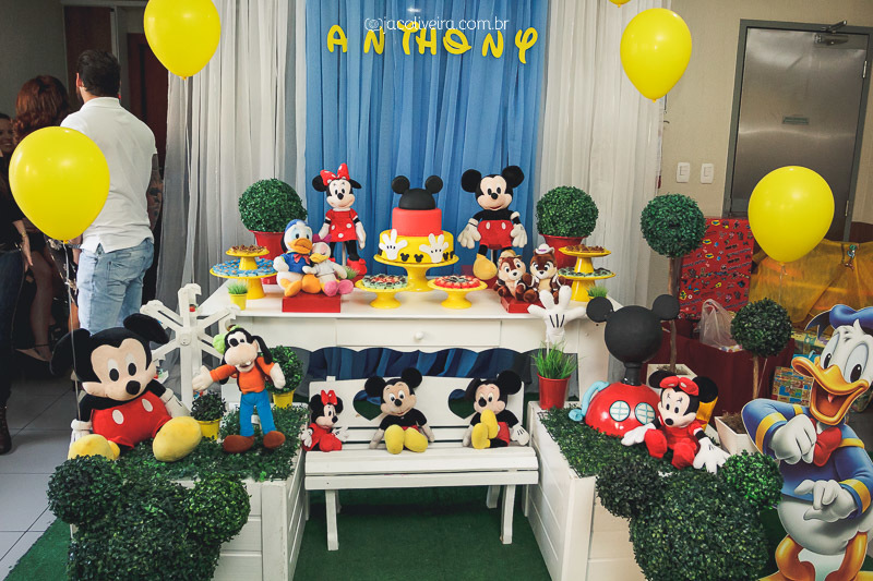 fotografia festa infantil porto alegre mickey e minnie
