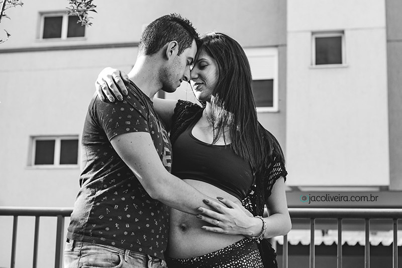 casal gravido namora