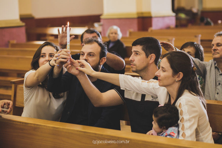 familia no batizado do bento fotografia