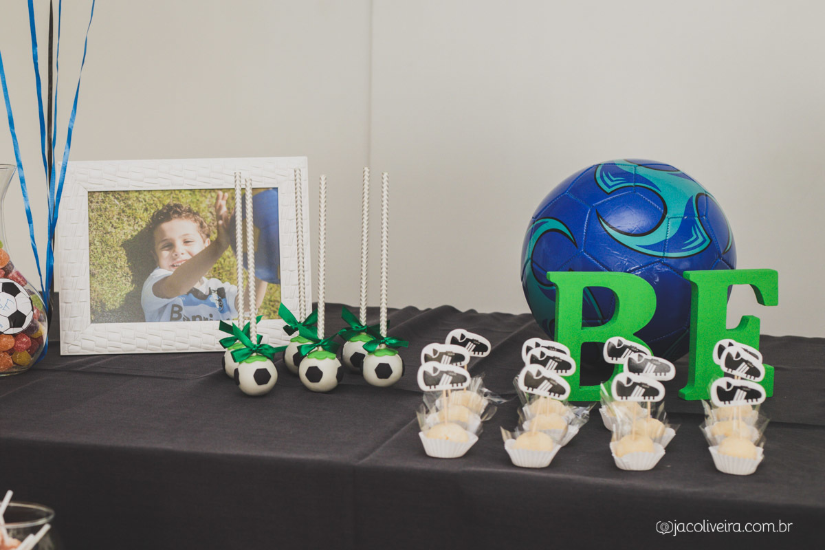 fotografia infantil porto alegre decoração futebol menino