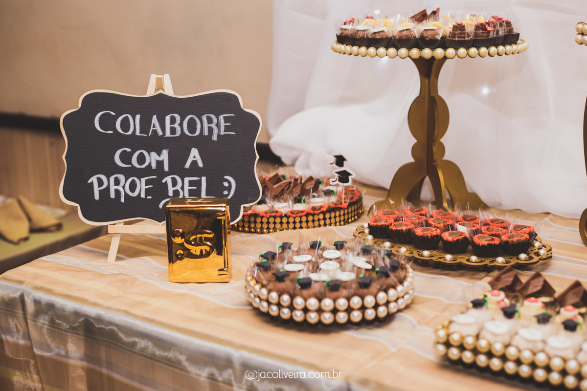 decoração formatura porto alegre mesa de doces