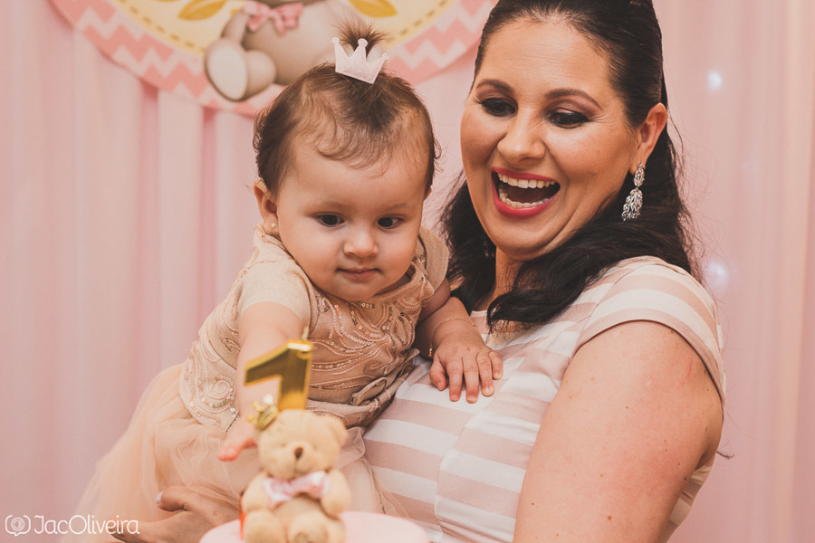 maria luiza com a mãe graciana na festa da megafesta garden
