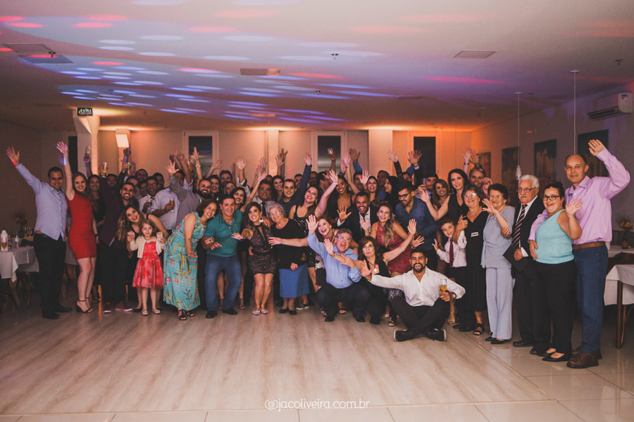 foto em grupo na formatura da bruna no ipanema grill