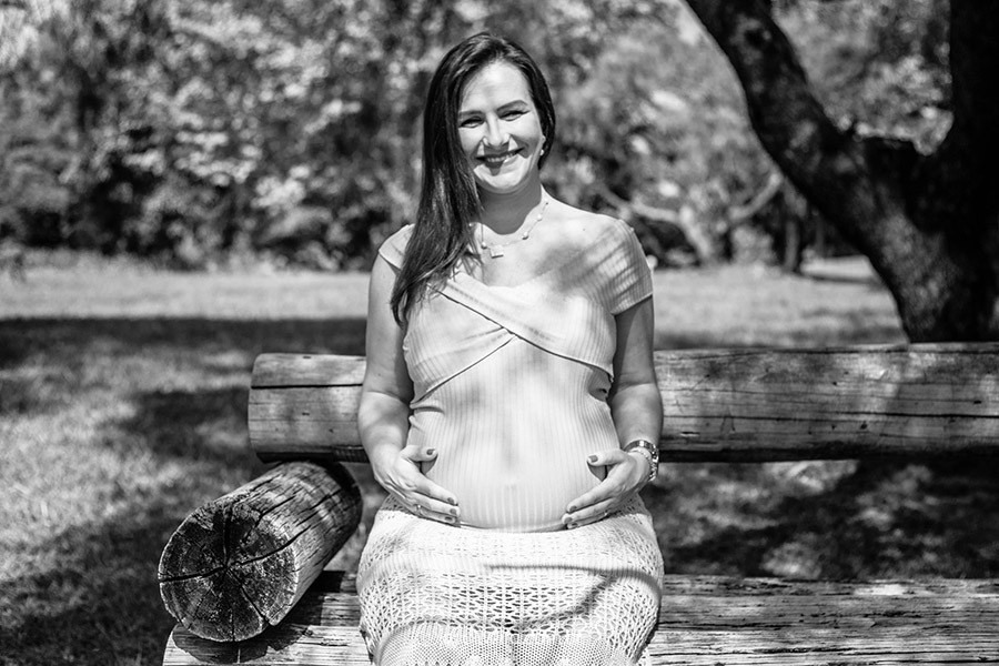 fotografa de gestantes porto alegre para ensaio externo ao ar livre