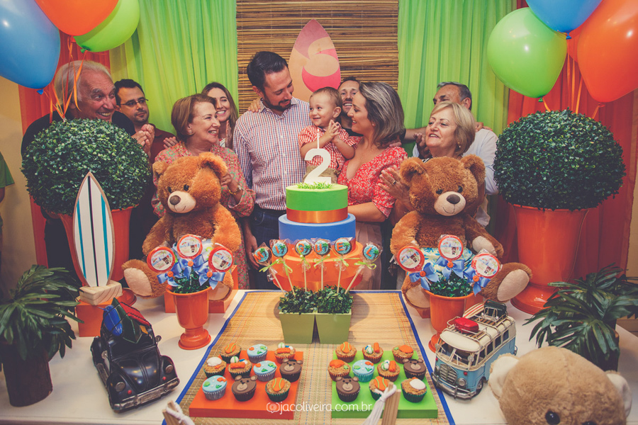 mesa do bolo ursos na praia toy house fotógrafa infantil jac oliveira