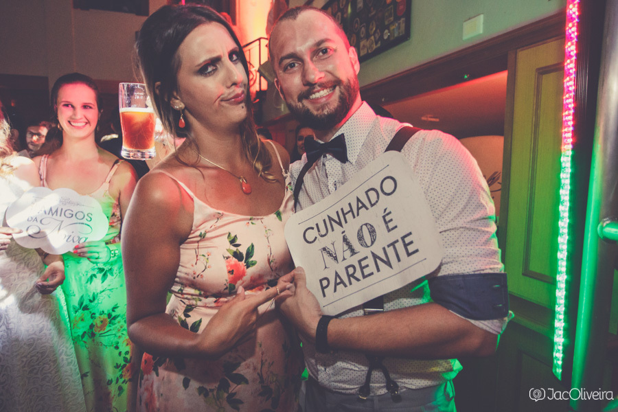 cunhado não é parente placa divertida para casamento