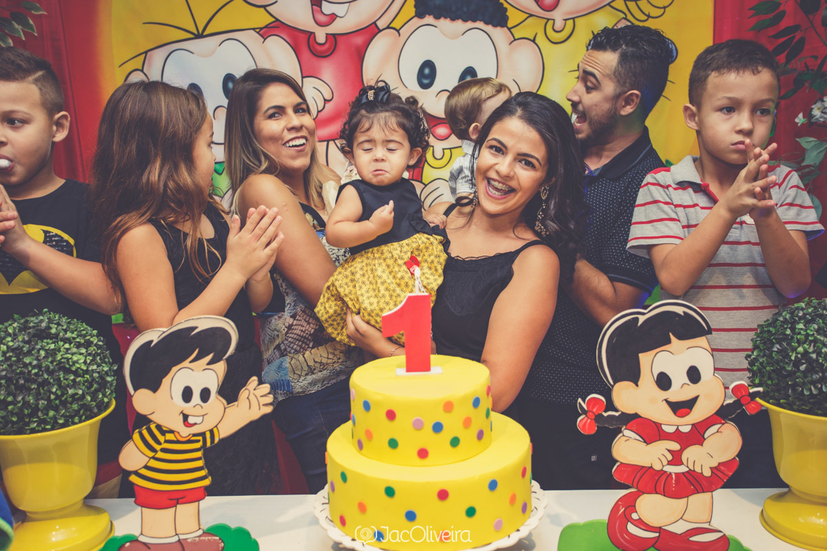 mesa do bolo parabens turma da monica magia das festas porto alegre