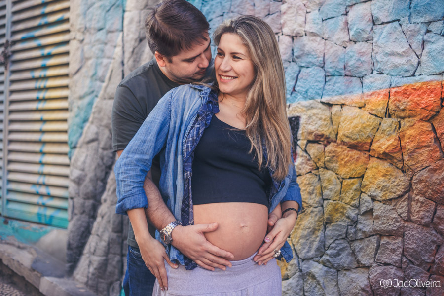 casal gestante ensaio fotográfico centro de porto alegre