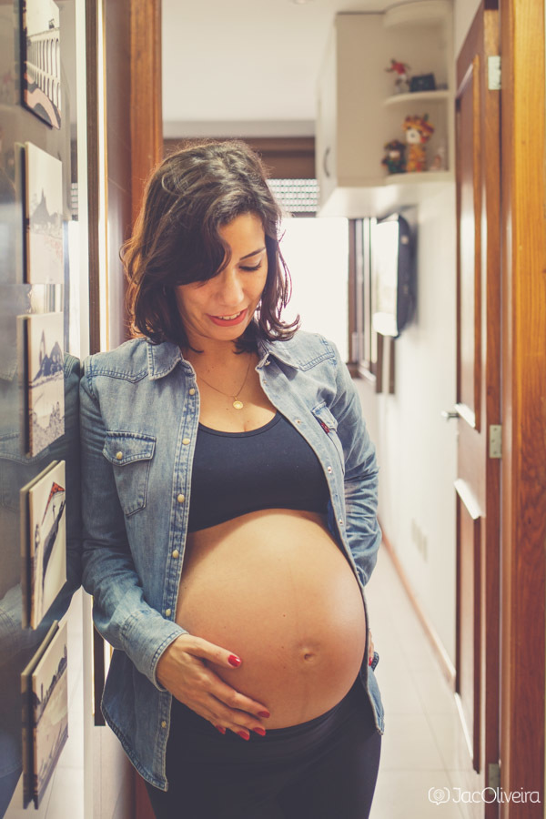 gestante ensaio porto alegre em casa 
