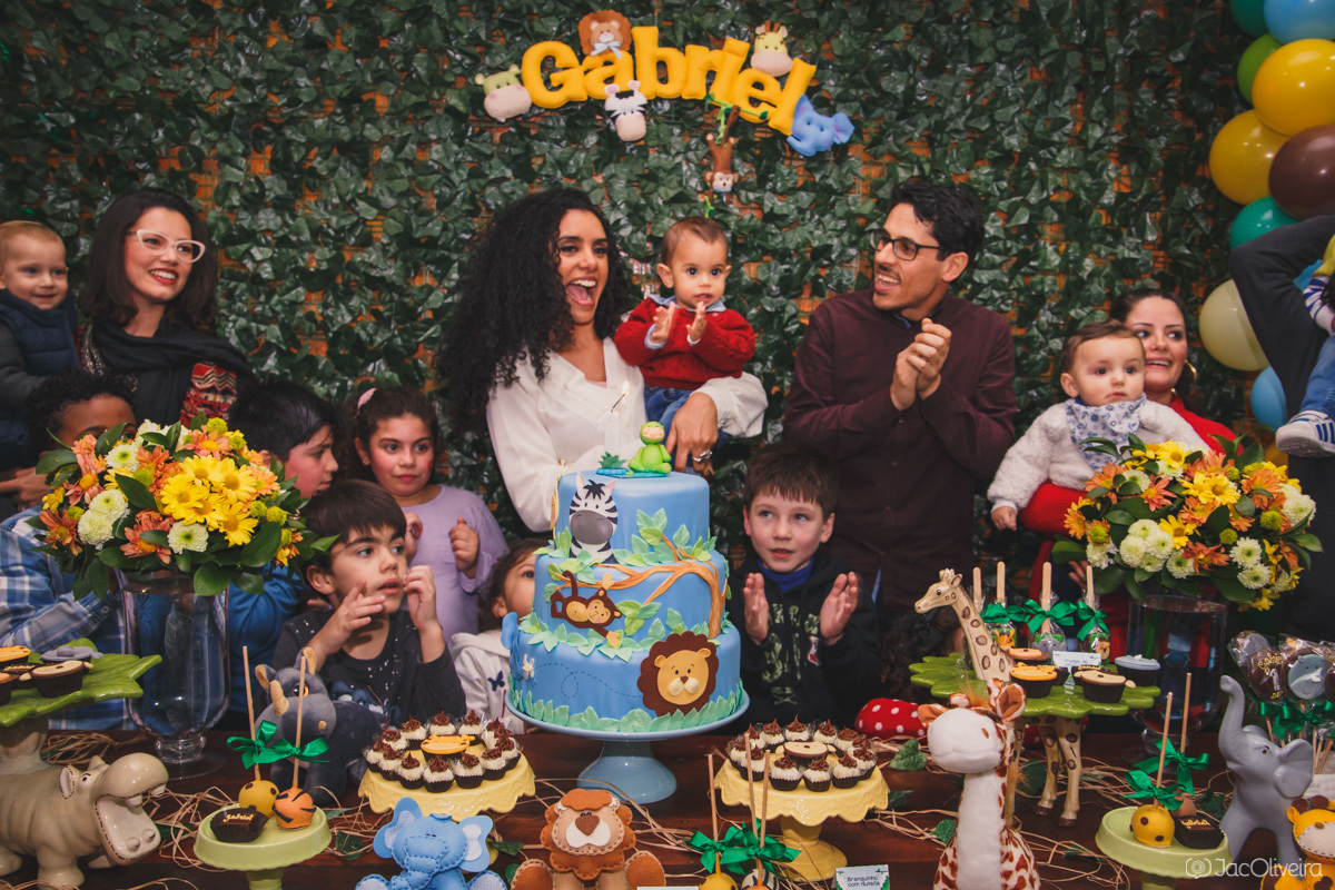 hora do parabéns no 1 aninho fotografia linda porto alegre