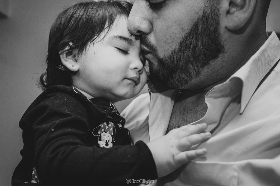 bebê e seu pai em aniversário de 1 ano porto alegre