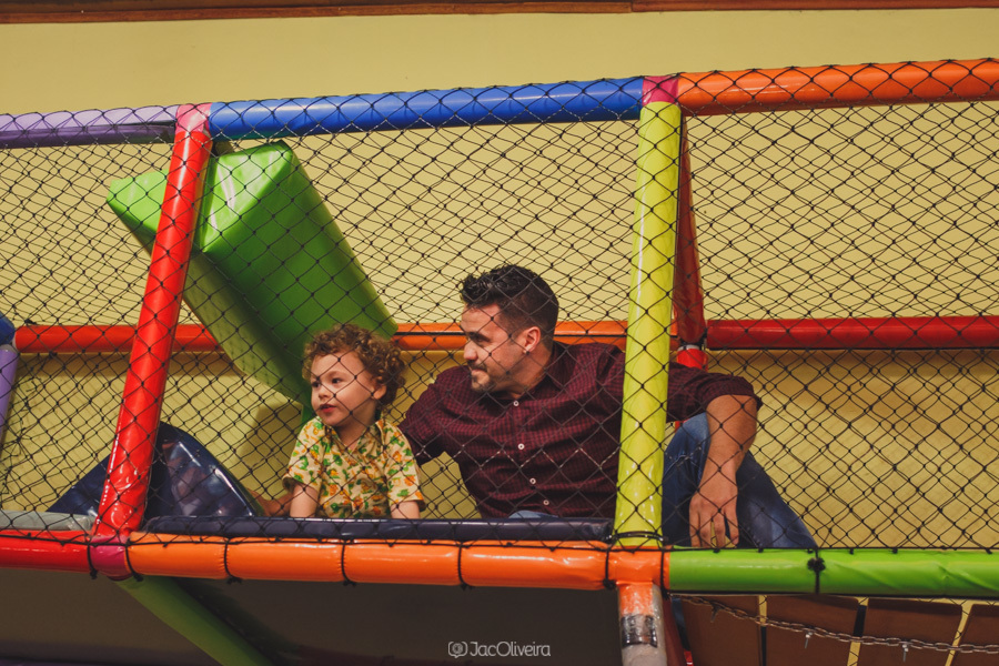 pai e filho de 2 anos no brinquedão for kids eventos porto alegre