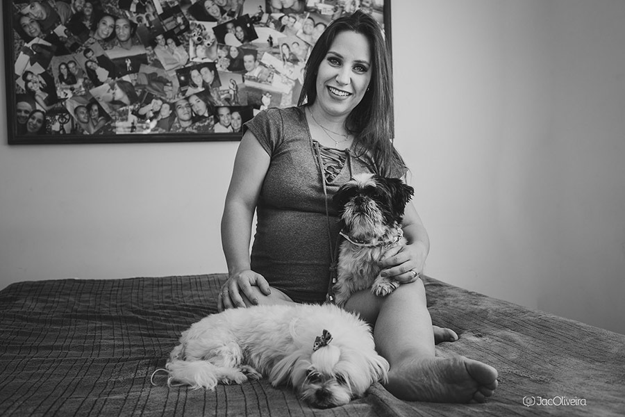 ensaio de família e gestante lifestyle com cachorros porto alegre