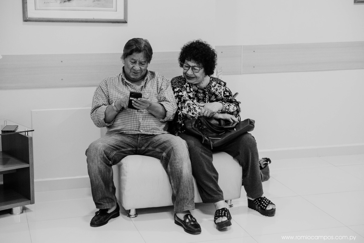 los abuelos y la noticia