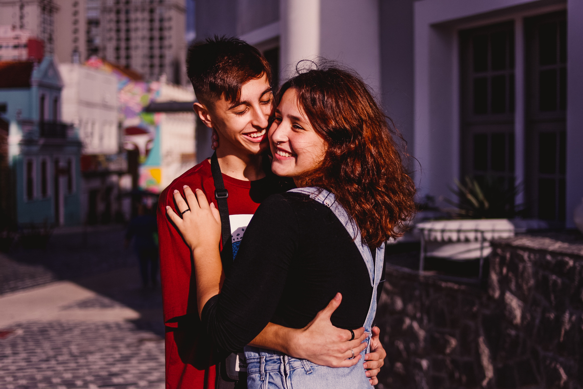 foto de casal em ensaio fotografico em Curitiba 