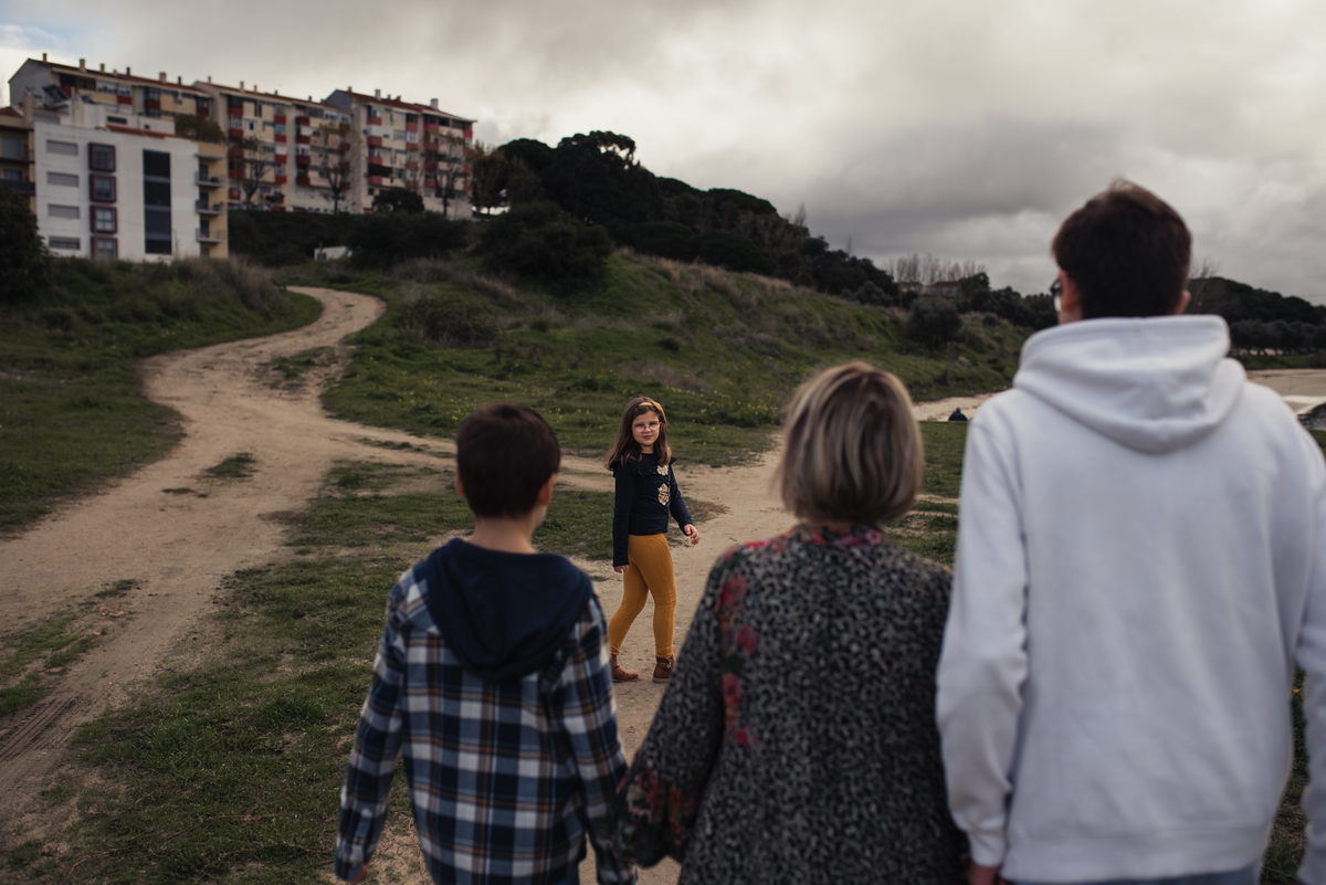 Avó Adelaide com os Netos
