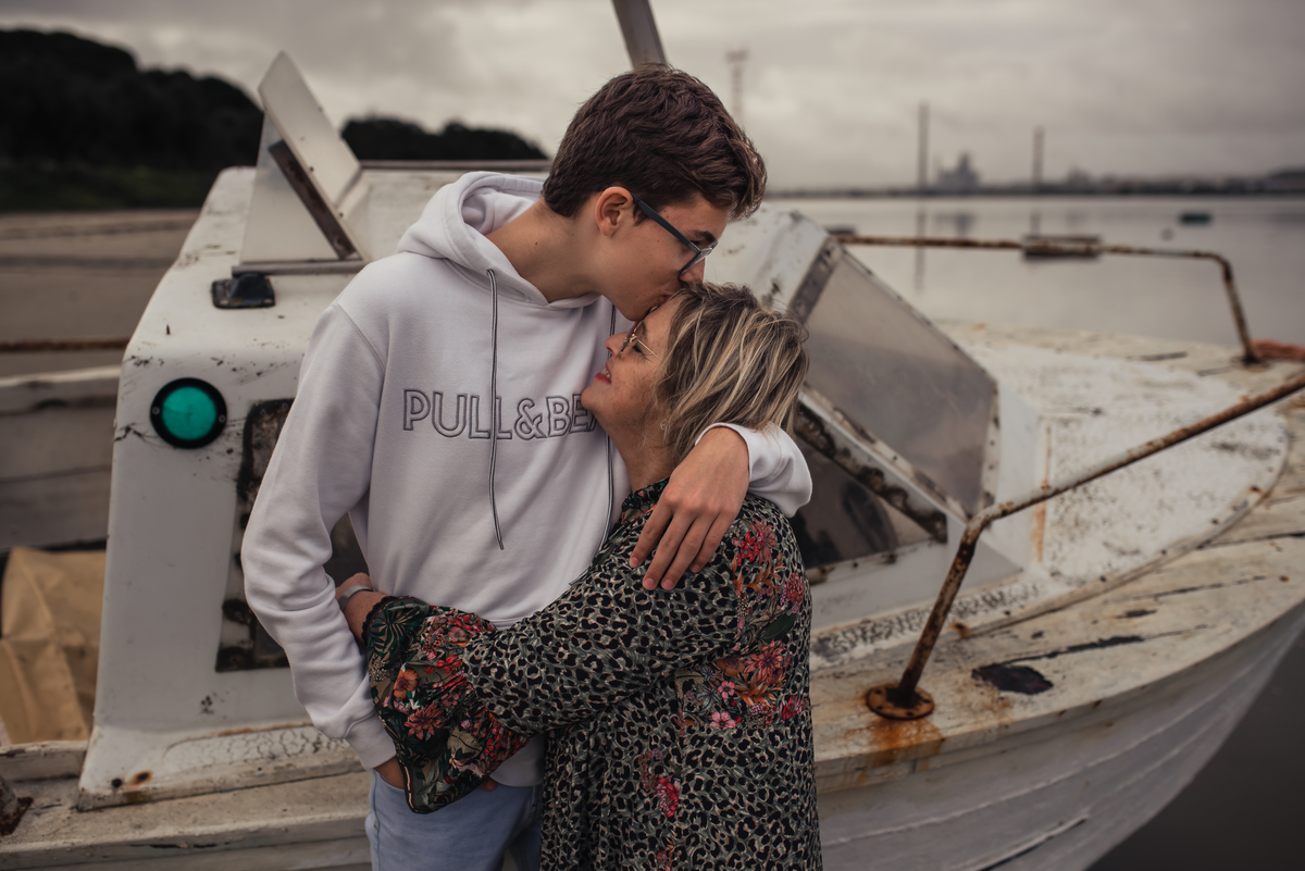 Avó Adelaide com os Netos