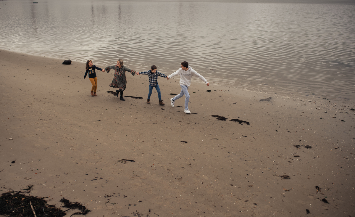 Avó Adelaide com os Netos