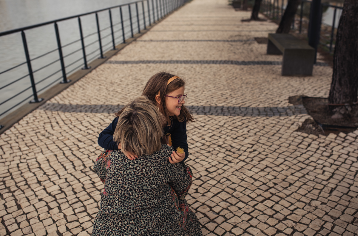 Avó Adelaide com os Netos