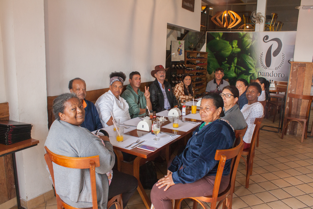 Almoço em Tiradentes...