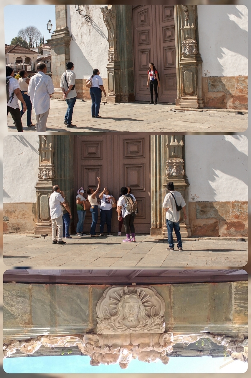 Cristo sorrindo na Igreja de Sao Francisco