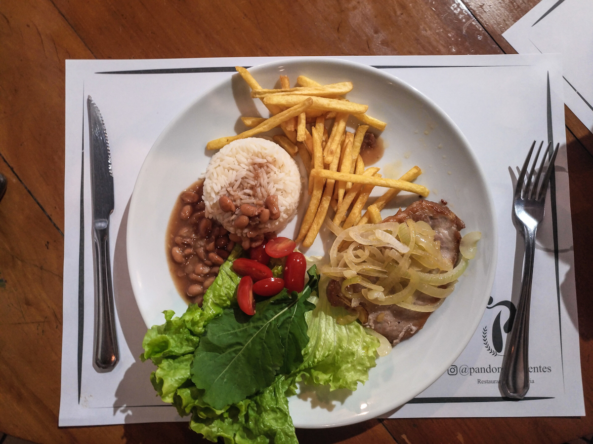 Prato do dia do @PandoroTiradentes