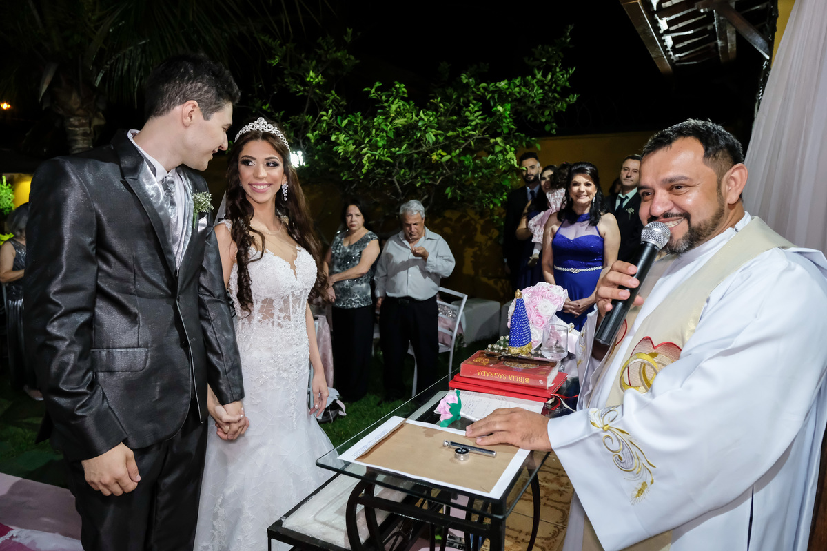 padre para casamento em sitio