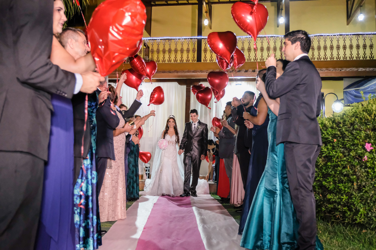 ideias para saída dos noivos