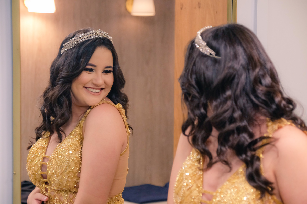 produção para debutante