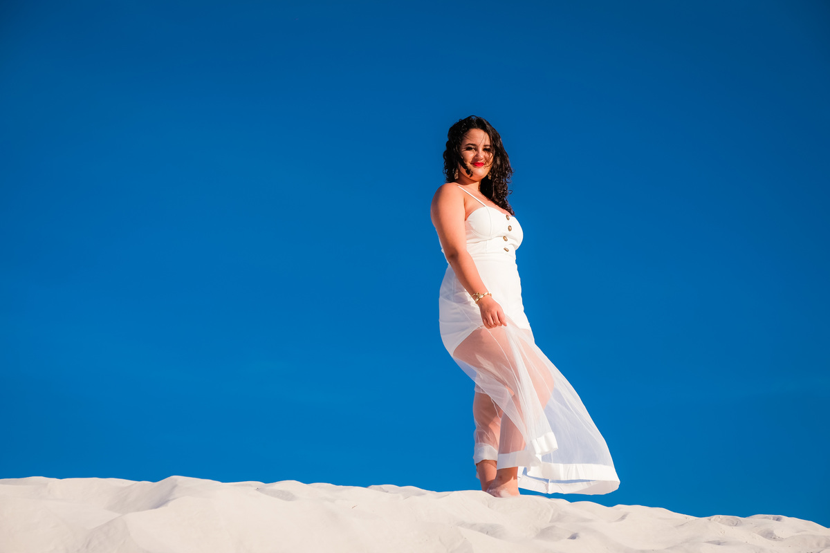 ensaio fotografico na praia